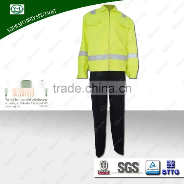 100% Cotton High Visibility & Waterproof Garment Used Roadway photo-3