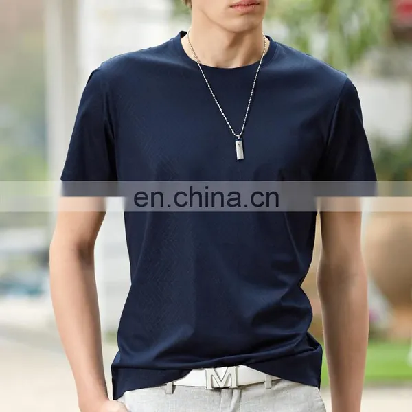 2017 New Design Fitness T-shirt Cotton Round Neck photo-3