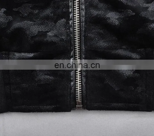 2015 Lastest Fashion Handsome Camouflage Printed Men's Swede Jacket photo-6