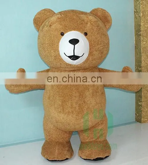 New Arrival!!HI CE Inflatable Bear Mascot Costume for Adult Size,1.8 Meters Bear Mascot Costume for Hot Sale photo-2