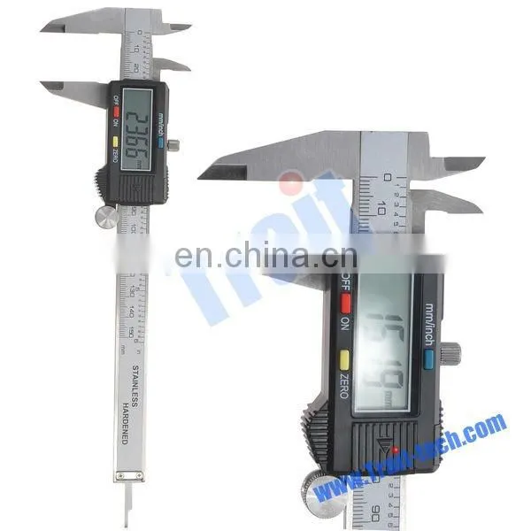 6 Inch 150mm Digital Vernier Caliper Micrometer Gauge