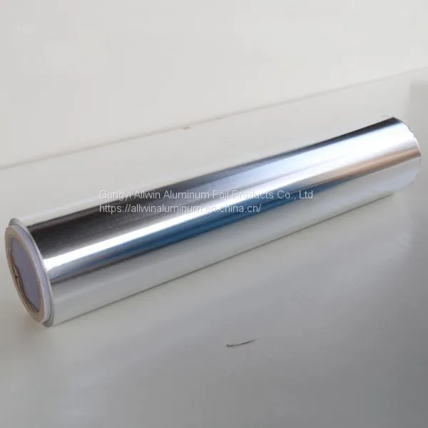 Household Aluminum Foil Roll/7 Micron Silver Foil Paper photo-4