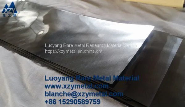 High Quality Pure Tugsten Sheet For Sale With Best Price photo-2