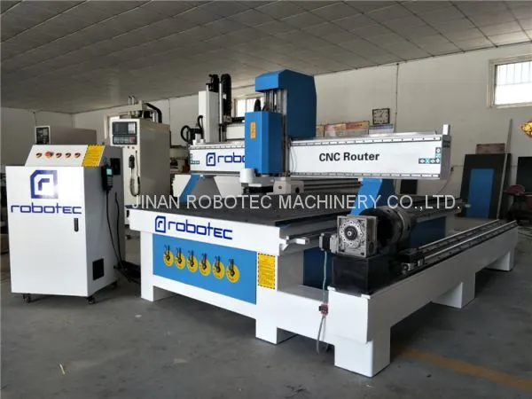 Heavy Duty 3D Wood CNC Machine 4x8 Feet CNC Milling Machine With Rotary 4 Axis CNC Engraving Machine ATC Spindle CNC Router photo-4