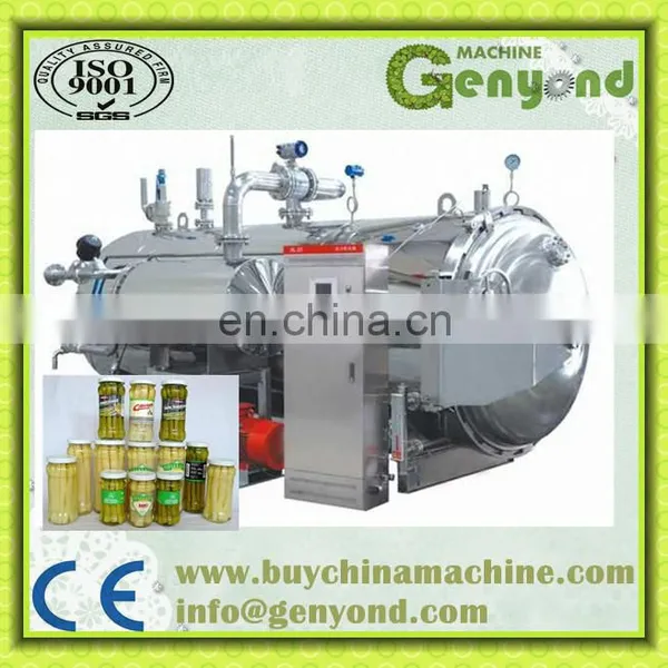 Rotary Retort Autoclave Sterilizer of Food Processor for Types of Canned Tuna photo-3