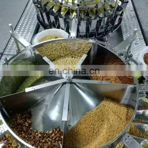304 Stainless Steel Stagger Electric Automatic 10 Head Multihead Weigher photo-5