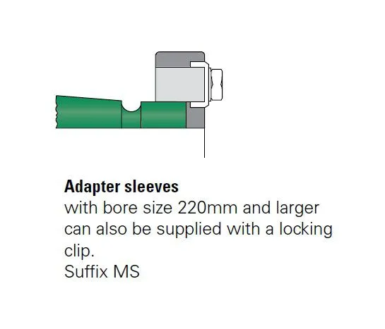 H 3064 H 3064 OH H 3964 H 3164 H 3164 OH H 3264 H 3264 OH, Adapter Sleeve photo-4