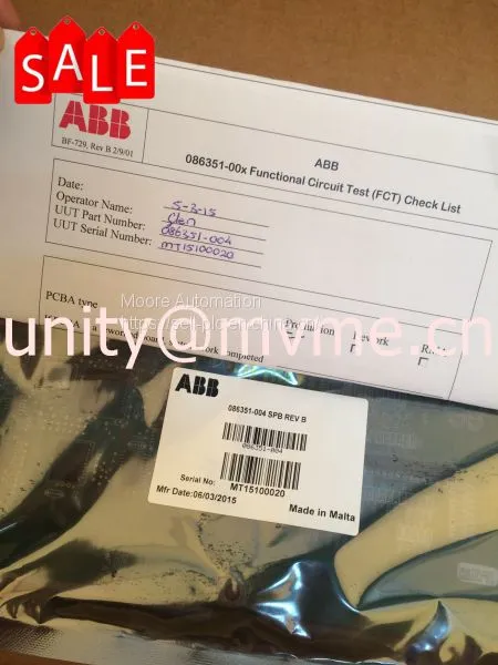 ABB PM861A Processor Unit Kit