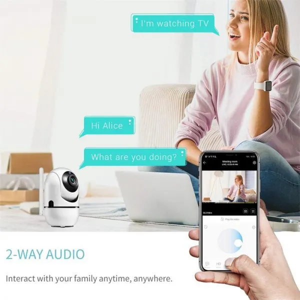 Cheap 720p Home Smart Surveillan Security Alarm WiFi IP Camera photo-5