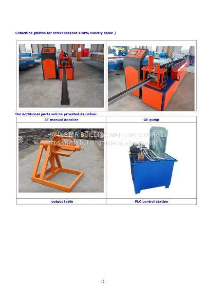 Channel Roll Forming Machine Color photo-2