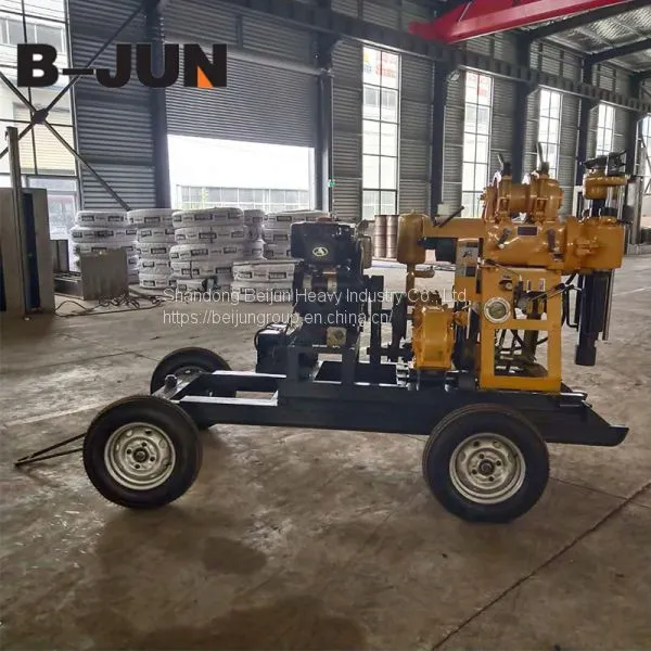 Diamond Core Drill Rig Machine 130mdriling Machine Water Drilling Rig photo-5