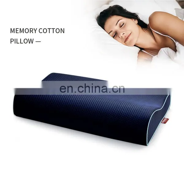 New Design Hotel Customized Pillow Slow Rebound Memory Foam Arched Pillow Bamboo Memory Foam Pillow for Sleeping photo-3