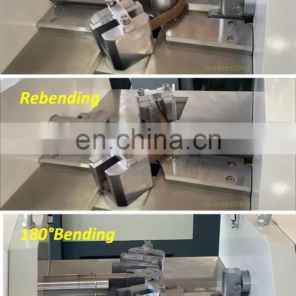 Steel Bar Bend And Rebend Testing Machine For Quality Test Of Rebar Welding Spot photo-3