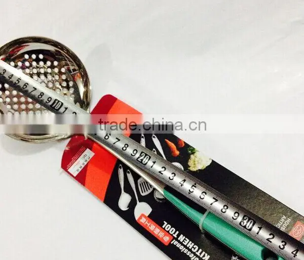 Hanging Type Stainless Steel Strainer High Quality Rimei Antiskid Hand Handle photo-2