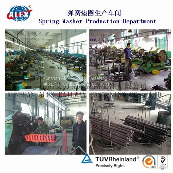 Railway Accessories Plain Washer Uls6/Uls7 for Spikes Fastened Rails photo-4