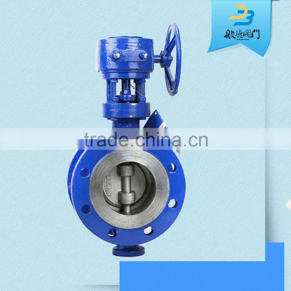 China Supplier High Performance 10 Inch Flanges Worm Gear Metal Seated Triple Eccentric Butterfly Valve photo-4