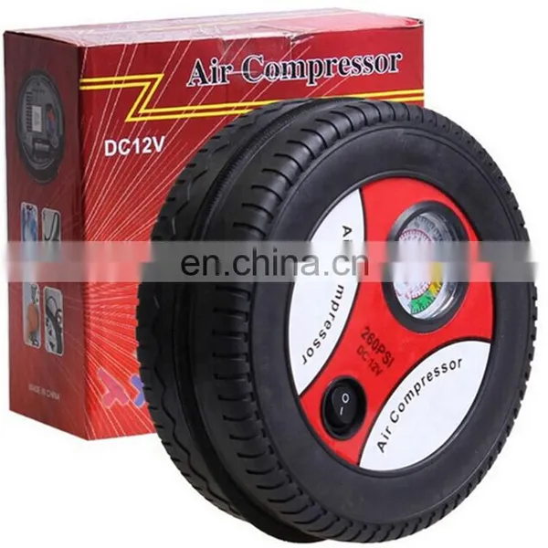 High Quality Portable Electric Mini Compressor, 12V Auto Air Compressor Pump Car Tire Inflator Mini photo-5