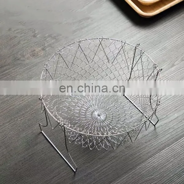 Stainless Steel Fry Chip Frying Deep Fryer Basket photo-4