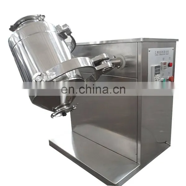Long Service Life 10L Barrel Capacity 3D Spice Powder Mixing Machine photo-5