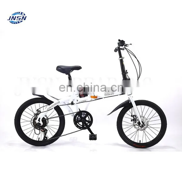 Factory Direct Sale Folding Bicycle Integrated Rear Seat Variable Speed Adult Student 16 Inch 20 Inch Male and Female Bicycle photo-3