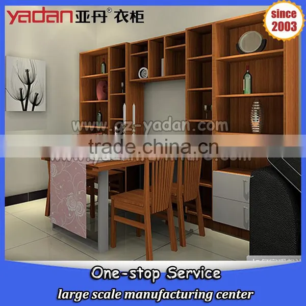 Luxury Wall Mounted Wooden Dining Table Kitchen Table Set