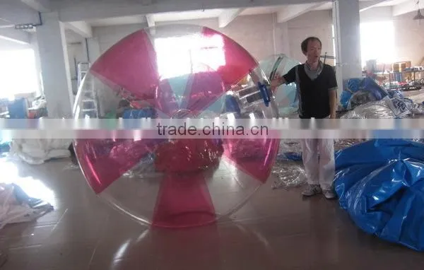 TPU/PVC Transparent Inflatable Water Walking Ball ,ball Shaped Water Bottle for Kids and Adults photo-2