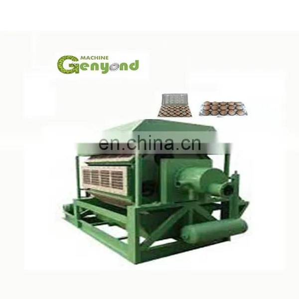 Waste Paper Recycling With Drying System Egg Tray Making Machine