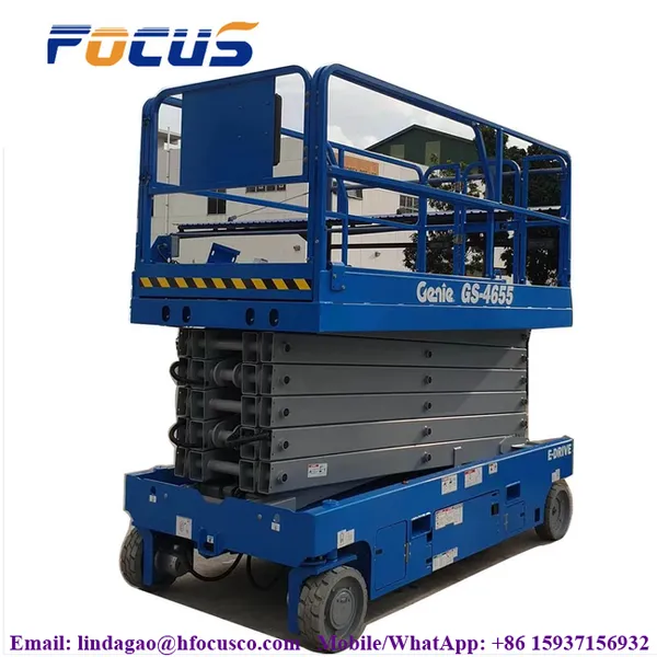 Platform Load Capacity of 350 kg Second-hand/New Genie Self-propelled Scissor Lift GS4047 photo-3