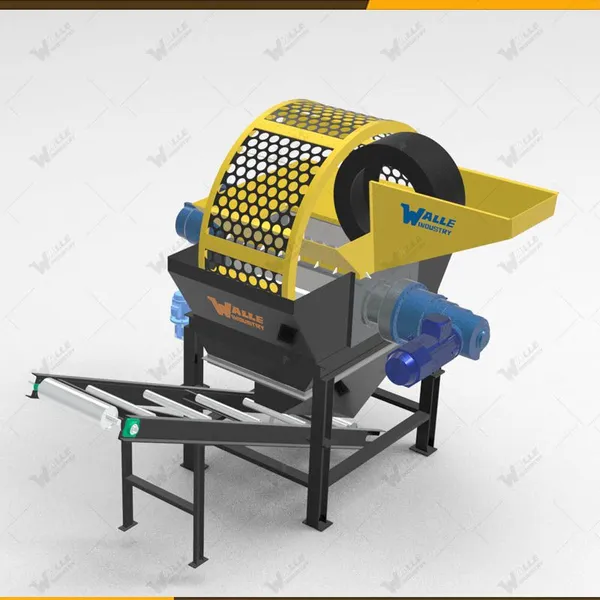 Tire Crusher Tyre Recycling Machine Rubber Processing Machine