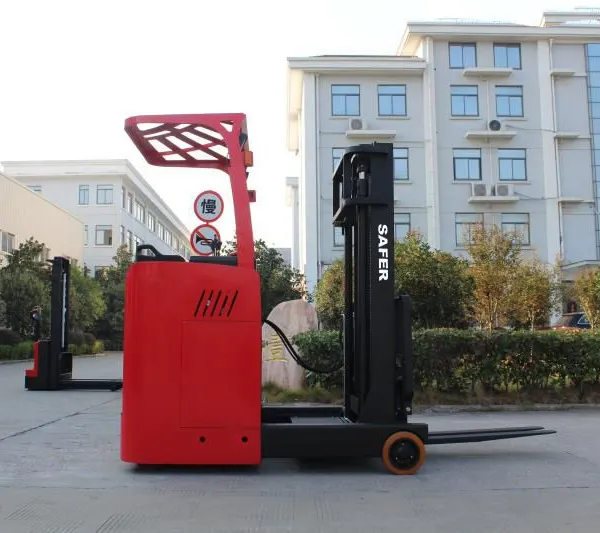 Safer High Quality 2 Ton Telehandler Full Electric Walkie Pallet Stacker Automatic Transmission Forklift Price photo-3