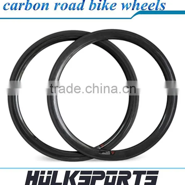 2016 Hot Sale 23mm Width Carbon Road Bicycle Rim 50mm Carbon Tubular Wheel 700C Carbon Road Bike Rims photo-2