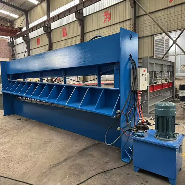 Metal Steel Plate Shearing Machine Hydraulic Shearing Machine 6-meter * 3mm Customized According to Needs photo-4