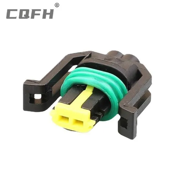444040-2 Automotive 2Pin Wire Harness Auto Electrical Male Female PBT New Energy Housing Connector photo-4