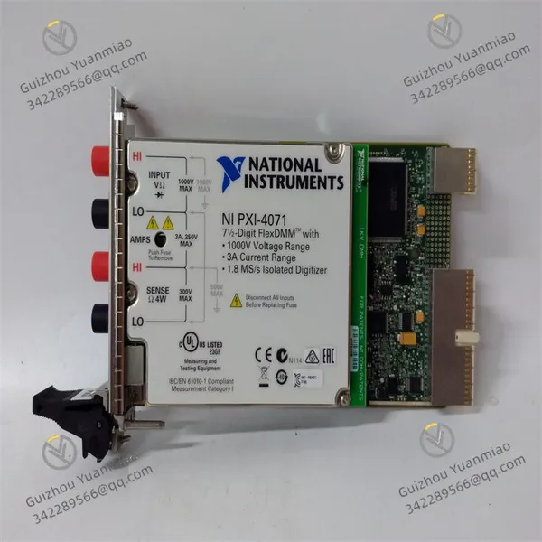 NI PXI-4071 Digital Multimeter Module