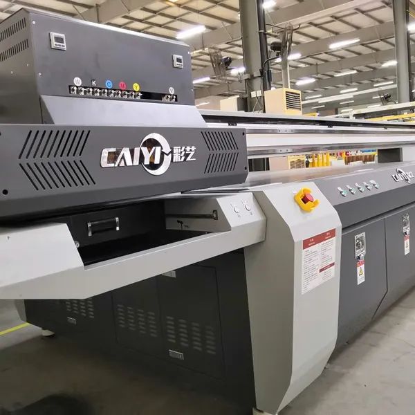 Caiyi UV-Flachbett-Glasdrucker (CY-UV2513) mit Lithographieeffekt