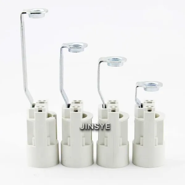 Plastic E14 Candle Lamp Holder Lamp Sockets photo-3