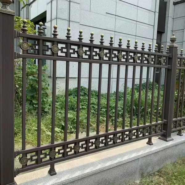 Zinc Steel Wire Fence Panels With Slotted Post for Rural Gate photo-2