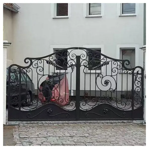 Metal Gate Wrought Iron Gates Aluminum Gate Design For Home photo-2