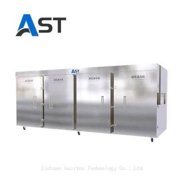 Big LN2 Liquid Nitrogen Cabinet Quick Freezer Machine