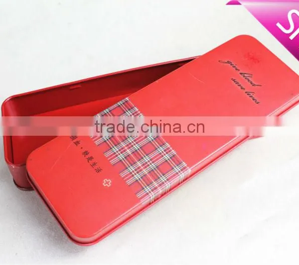 Rectangle Tin Pencil Box Wholesale photo-2