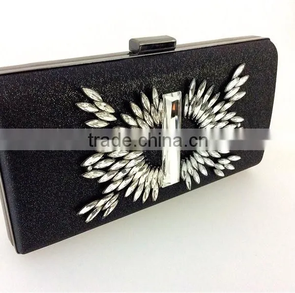 Ladies Pretty Acrylic Diamond Embellished Evening Bag photo-2