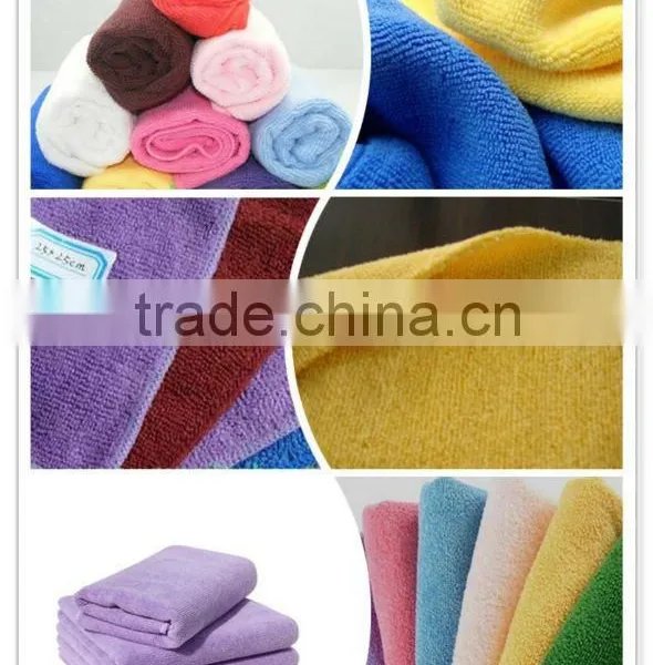 Microfiber Super Absorbent durable compound Coral Fleece Towel for salon