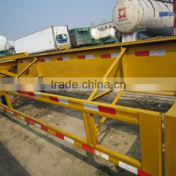 Used Good Condition Truck Trailer/ Secondhand Low Flatbed Truck Trailer in Top Performance photo-2