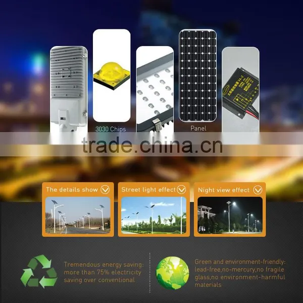 Replace HPS High Brightness LED Lights Energy Saving Solar Street Light Price photo-5