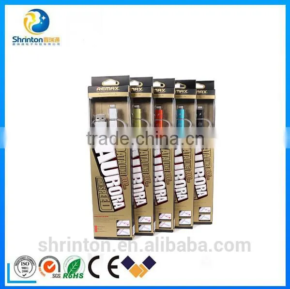 Hot Selling Remax 2 In1 Led USB Data Cable for Iphone and Samsung photo-6