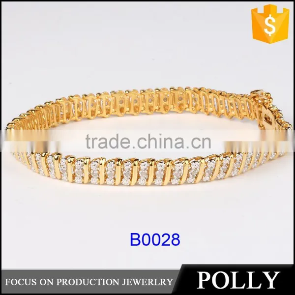 Wholesale Custom Men Gold Bracelet Slave Bracelet Jewelry photo-5