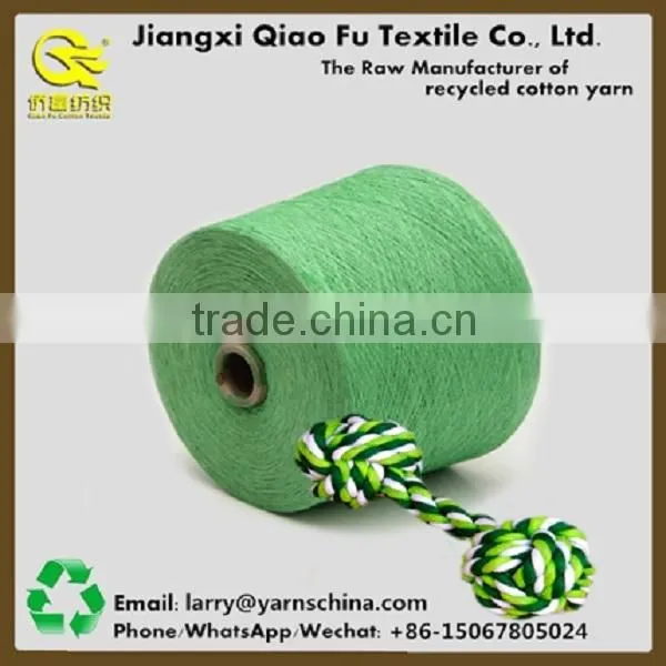 Open End Recycled Cotton Yarn Blended Polyester for Knitting Pet Toy With Free Yarn Sample photo-6