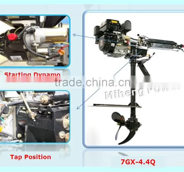 4 Stroke 6hp Best Price Outboard Engine With Electric Start photo-3
