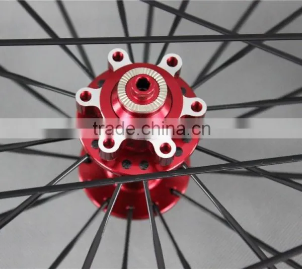 Carbon Bicycle Disc Wheelset ,700c 50mm Clincher Carbon Disc Brake Wheels photo-2