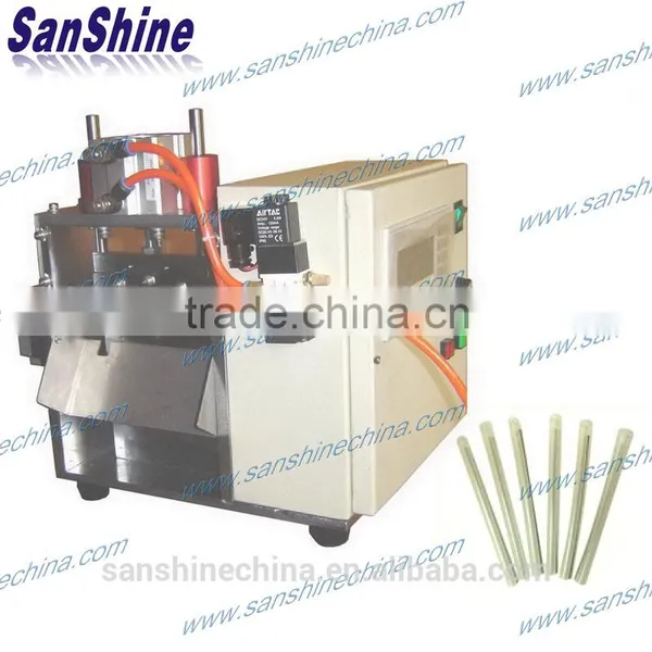 Automatic Copper Wire Foil Nylon Tube Insulation Sleeve Cutting Machine